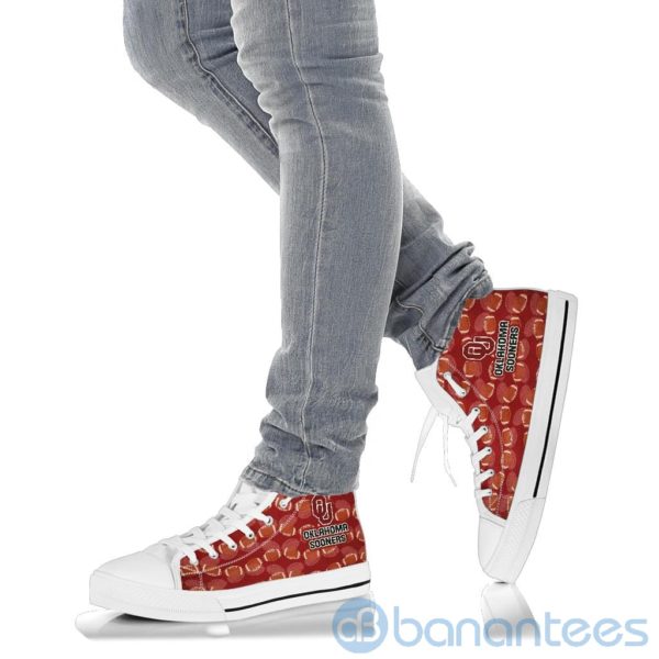 Ball Types Oklahoma Sooners High Top Shoes Product Photo
