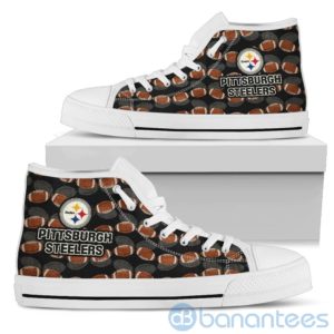 Ball Types Pittsburgh Steelers High Top Shoes Product Photo