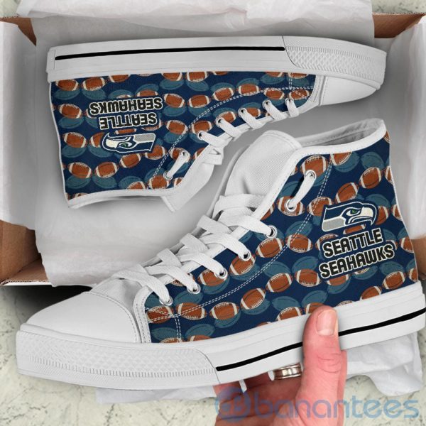 Ball Types Seattle Seahawks High Top Shoes Product Photo