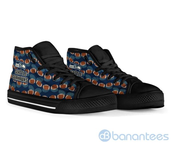 Ball Types Seattle Seahawks High Top Shoes Product Photo