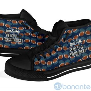 Ball Types Seattle Seahawks High Top Shoes Product Photo