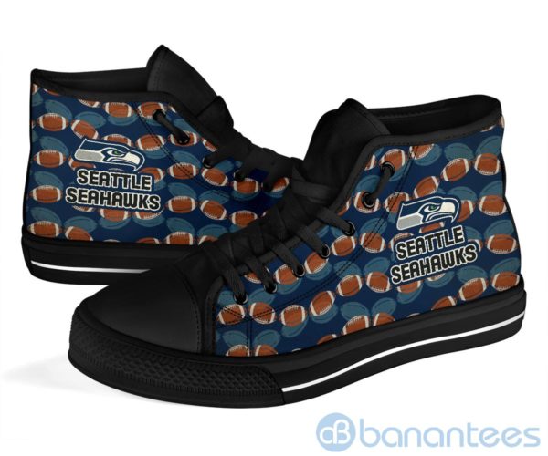 Ball Types Seattle Seahawks High Top Shoes Product Photo