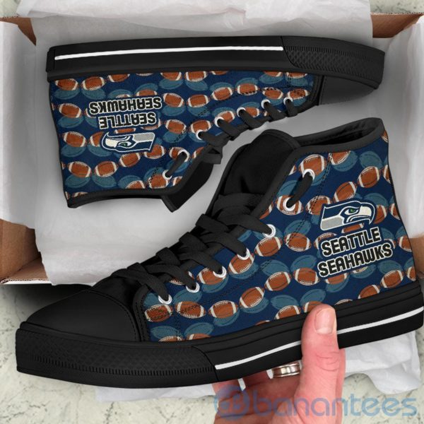 Ball Types Seattle Seahawks High Top Shoes Product Photo