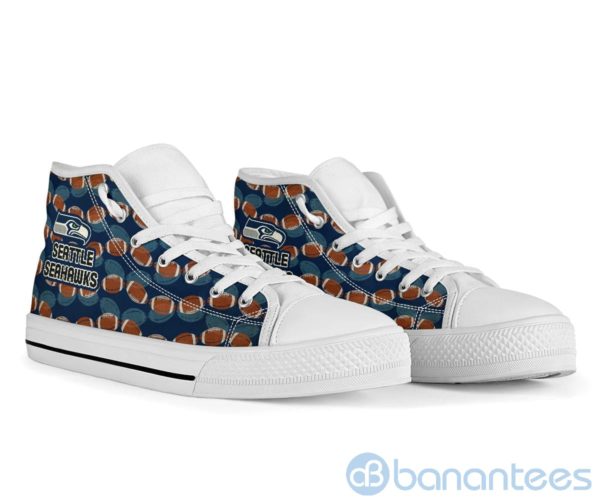 Ball Types Seattle Seahawks High Top Shoes Product Photo