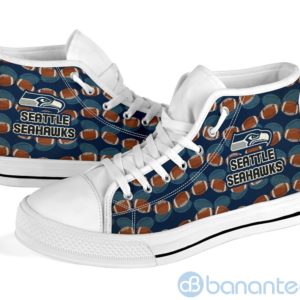 Ball Types Seattle Seahawks High Top Shoes Product Photo