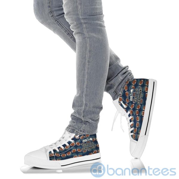 Ball Types Seattle Seahawks High Top Shoes Product Photo