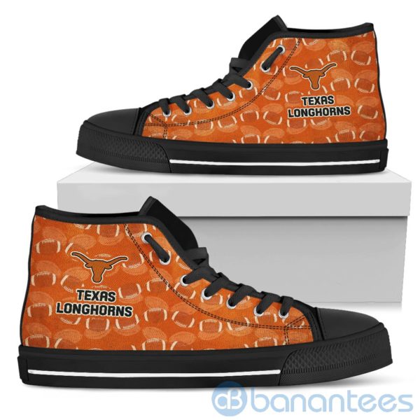 Ball Types Texas Longhorns?High Top Shoes Product Photo