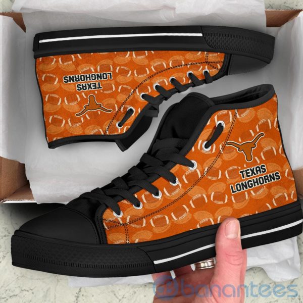 Ball Types Texas Longhorns?High Top Shoes Product Photo