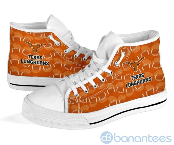 Ball Types Texas Longhorns?High Top Shoes Product Photo