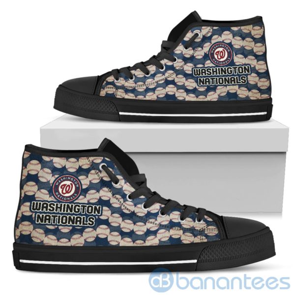 Ball Types Washington Nationals High Top Shoes Product Photo