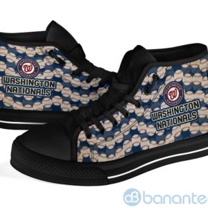 Ball Types Washington Nationals High Top Shoes Product Photo
