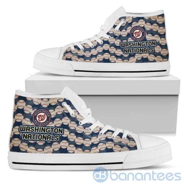 Ball Types Washington Nationals High Top Shoes Product Photo