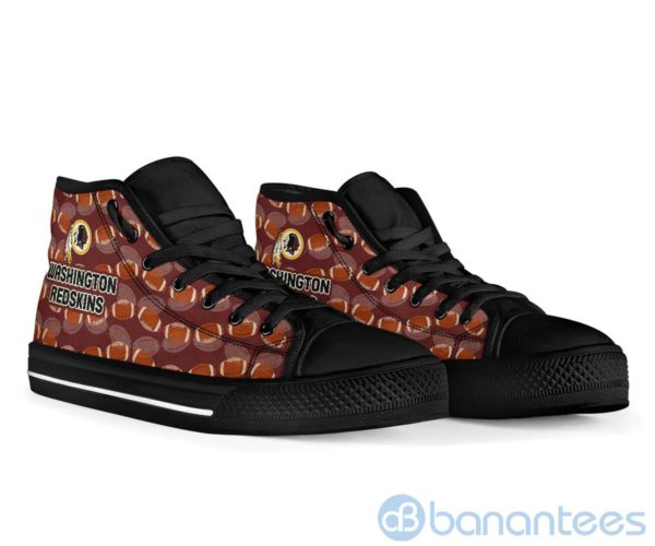 Ball Types Washington Redskins High Top Shoes Product Photo