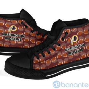 Ball Types Washington Redskins High Top Shoes Product Photo