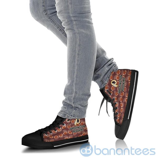 Ball Types Washington Redskins High Top Shoes Product Photo