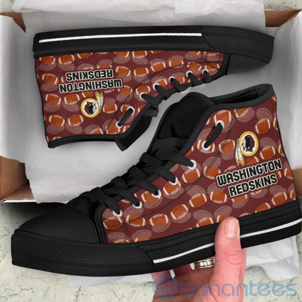 Ball Types Washington Redskins High Top Shoes Product Photo