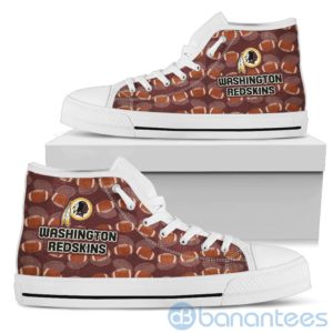 Ball Types Washington Redskins High Top Shoes Product Photo