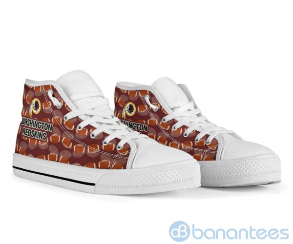 Ball Types Washington Redskins High Top Shoes Product Photo