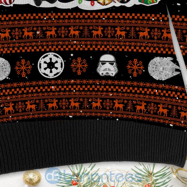 Baltimore Orioles Star Wars Ugly Christmas 3D Sweater Product Photo