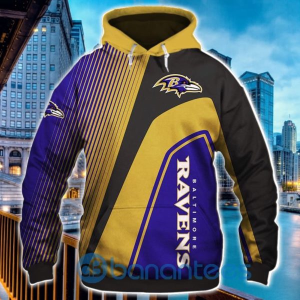 Baltimore Ravens 3D Hoodie Sale Full Printed Shirt For Fans Product Photo