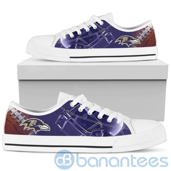 Baltimore Ravens Fans Low Top Shoes Product Photo