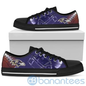 Baltimore Ravens Fans Low Top Shoes Product Photo