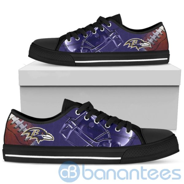 Baltimore Ravens Fans Low Top Shoes Product Photo