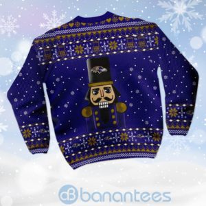 Baltimore Ravens I Am Not A Player I Just Crush Alot Ugly Christmas 3D Sweater Product Photo
