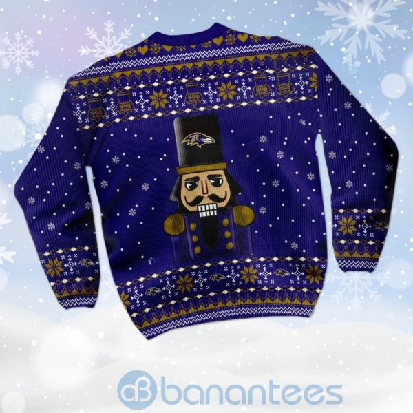 Baltimore Ravens I Am Not A Player I Just Crush Alot Ugly Christmas 3D Sweater Product Photo