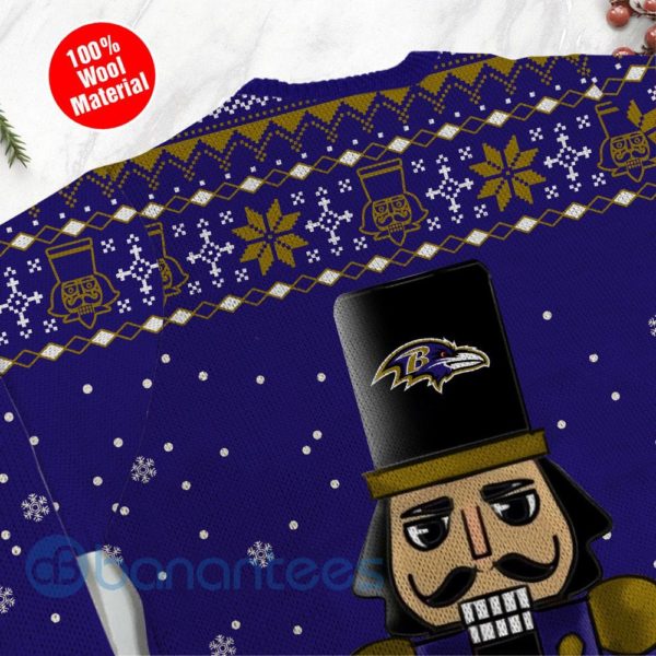 Baltimore Ravens I Am Not A Player I Just Crush Alot Ugly Christmas 3D Sweater Product Photo