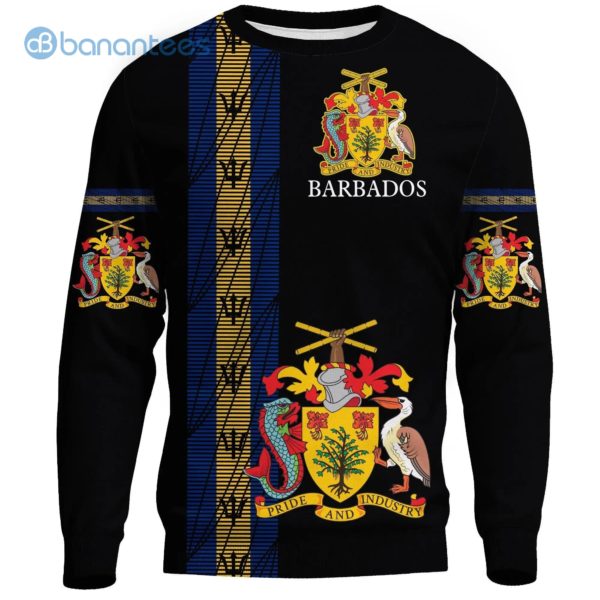 Barbados United All Over Printed 3D Sweatshirt Product Photo