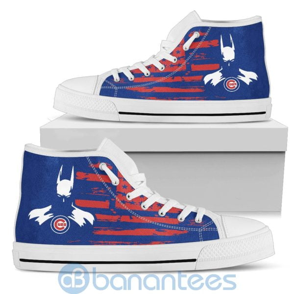 Batman Movie Lover Chicago Cubs High Top Shoes Product Photo