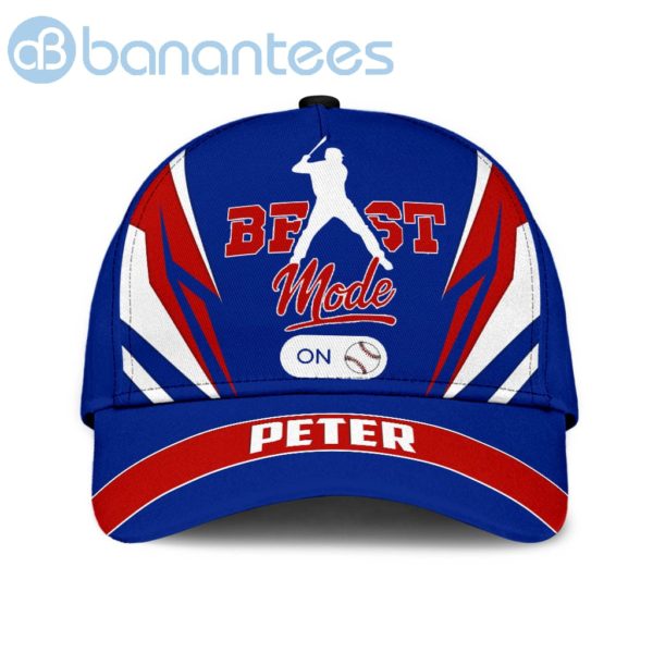 Beast Mode Baseball All Over Printed 3D Cap Product Photo