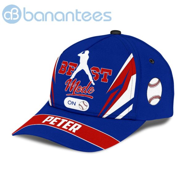 Beast Mode Baseball All Over Printed 3D Cap Product Photo