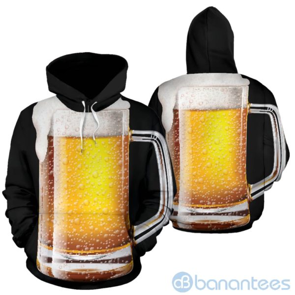 Beer Lover All Over Printed 3D Hoodie Product Photo