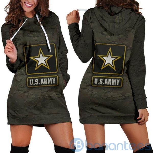 Best Gift Army Hoodie Dress For Women Product Photo
