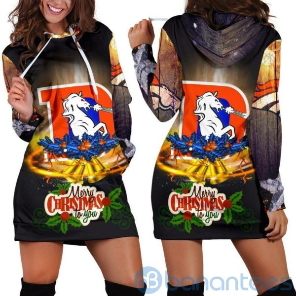 Best Gift Denver Broncos Hoodie Dress For Women Product Photo