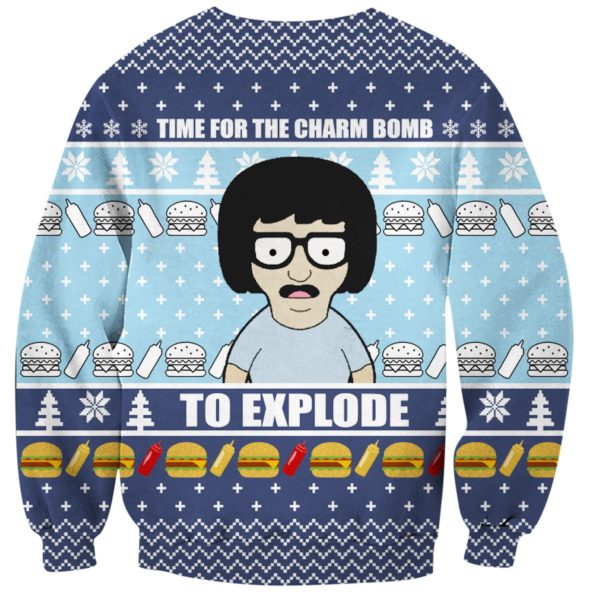 Bob's Burgers Ugly Christmas All Over Printed 3D Sweatshirt Product Photo