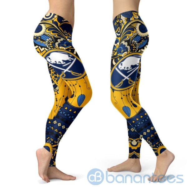 Boho Style Buffalo Sabres Leggings For Women Product Photo