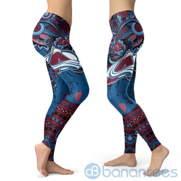 Boho Style Colorado Avalanche Leggings For Women Product Photo