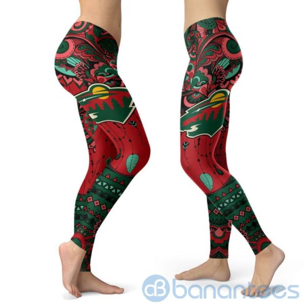 Boho Style Minnesota Wild Leggings For Women Product Photo