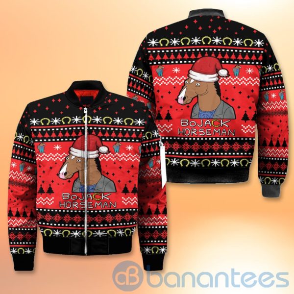 Bojack Horseman Ugly Christmas All Over Printed 3D Shirt Product Photo