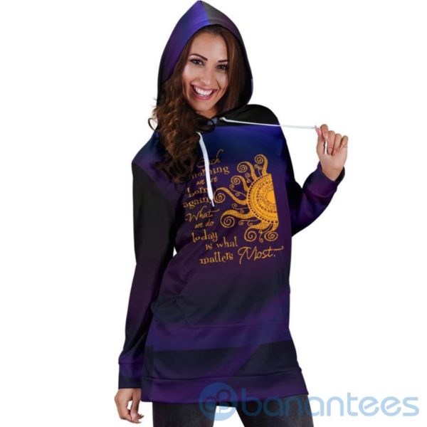 Born Again Funny Hoodie Dress For Women Product Photo