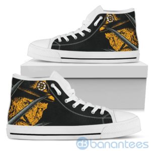 Boston Bruins Nightmare Freddy High Top Shoes Product Photo