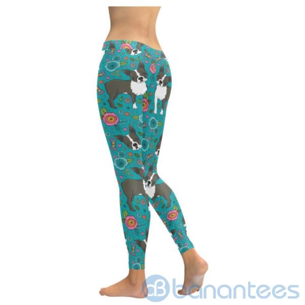 Boston Terrier Leggings For Women Product Photo
