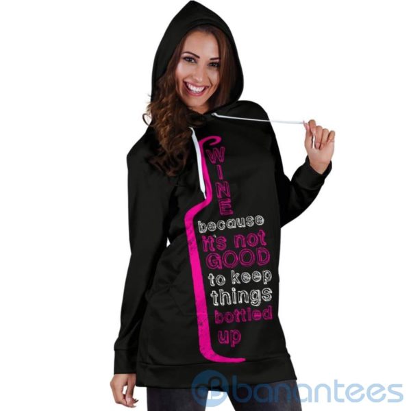Bottled Up Hoodie Dress For Women Product Photo
