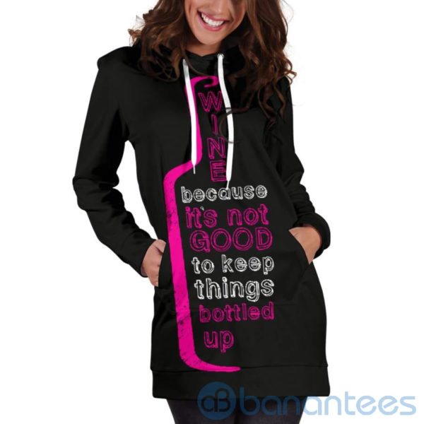 Bottled Up Hoodie Dress For Women Product Photo