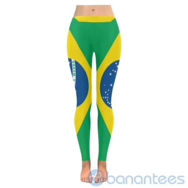 Brazil Flag Leggings For Women Product Photo