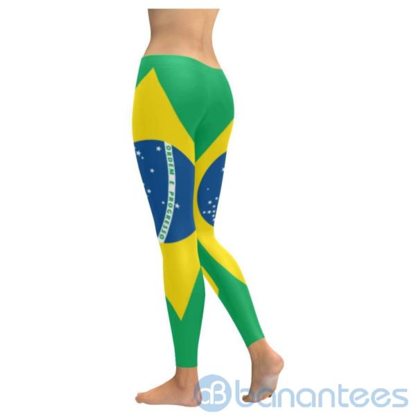 Brazil Flag Leggings For Women Product Photo