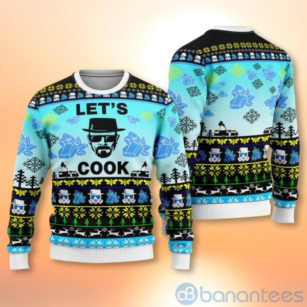 Breaking Bad Let's Cook Ugly Christmas All Over Printed 3D Shirt Product Photo